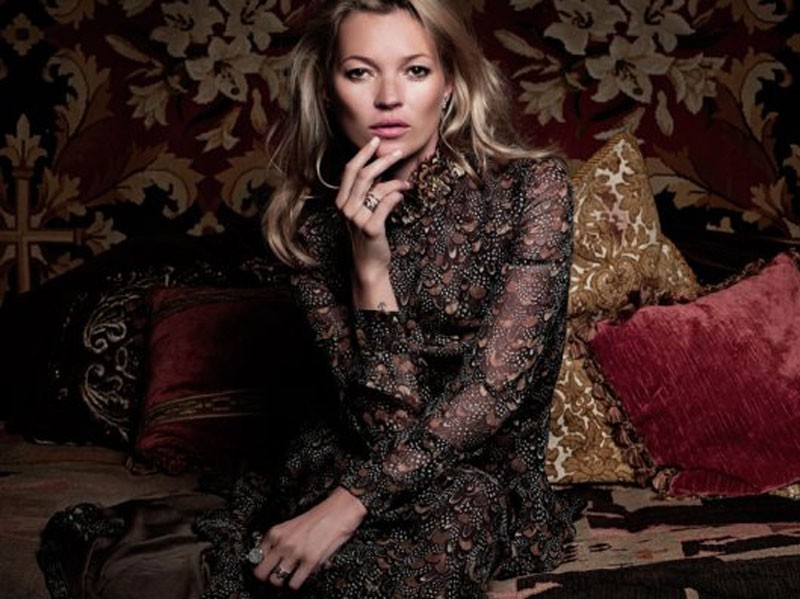 Kate Moss for Madame Figaro Magazine by Sonia Sieff