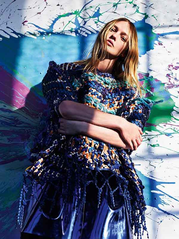 Sasha Pivovarova for Vogue Italia by Mario Sorrenti